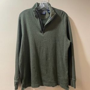 Chaps by Ralph Lauren Men’s Sz M 1/4 zip Sweater